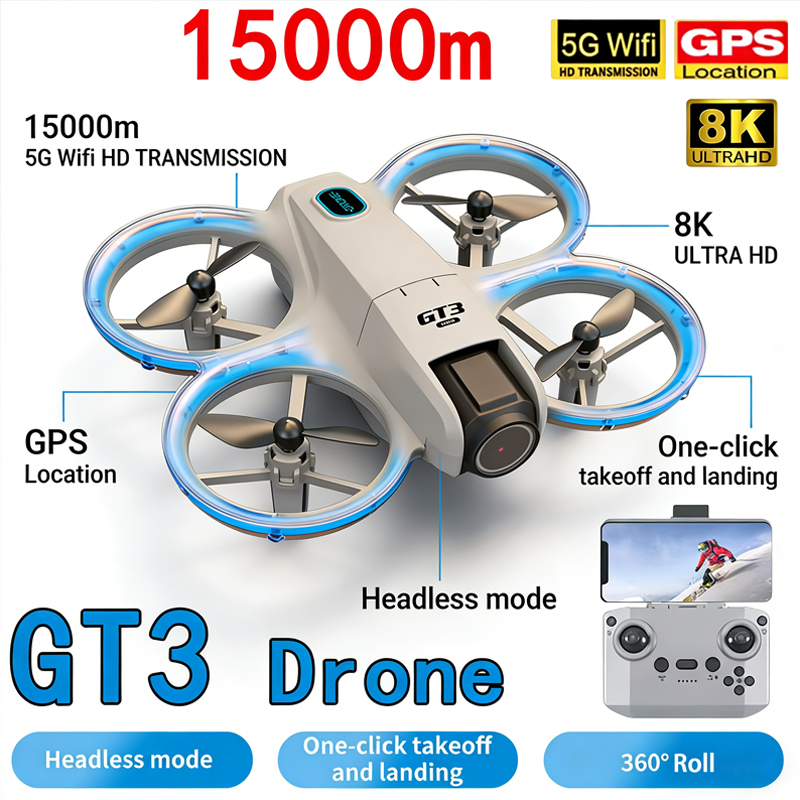 Toys For Kids Video - Nuevo GT3 MAX Drone 8K HD