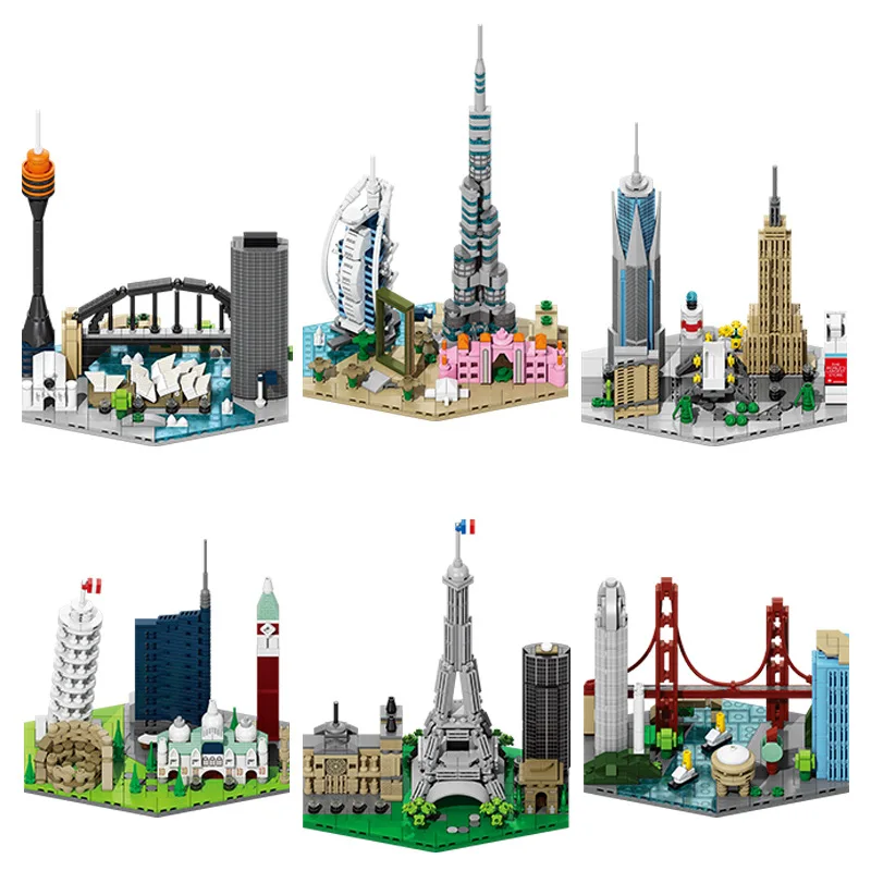Kids Toys Dubai - Francia Dubai City Street View bloques