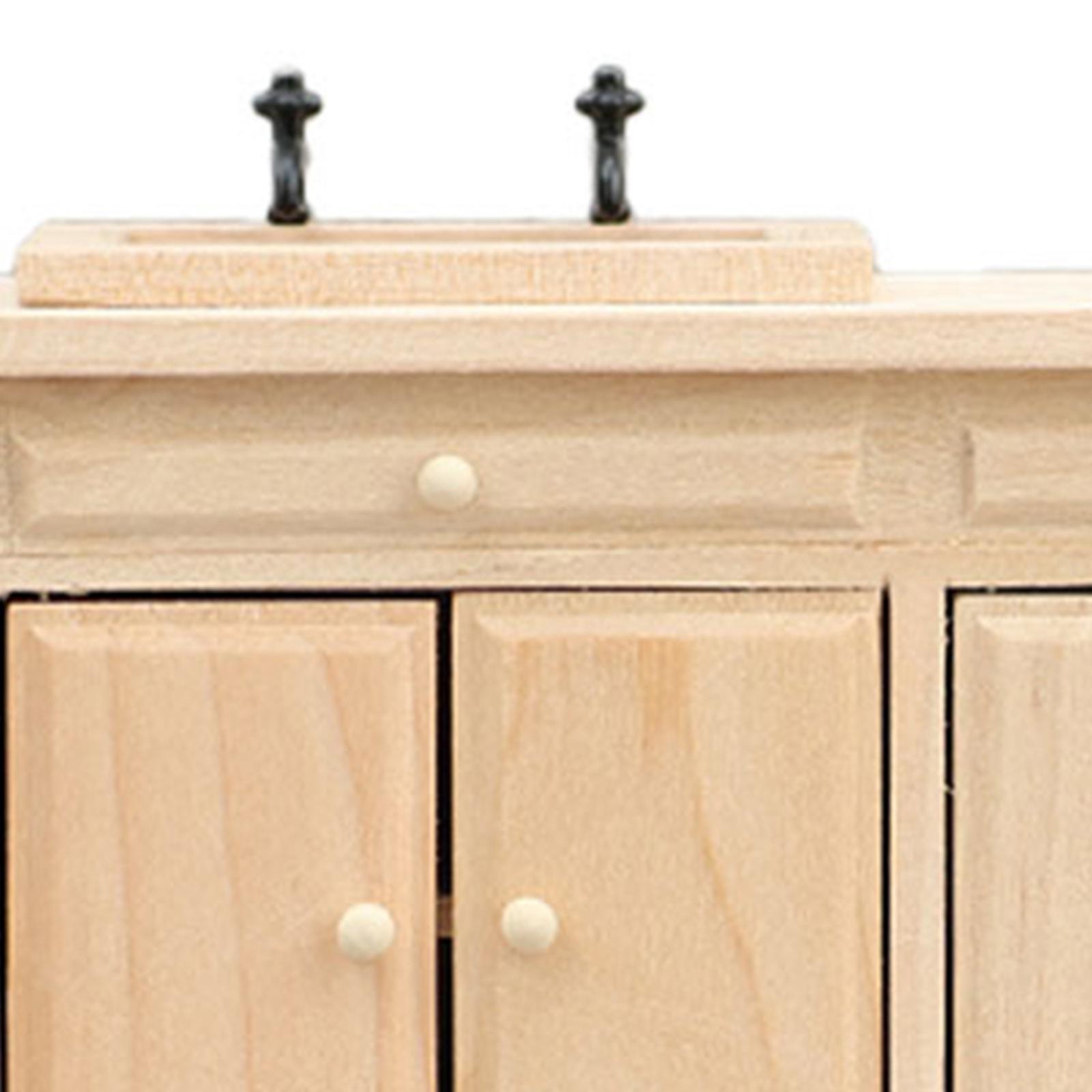 Kids Toys Drawers - Mini Casa de Juguete Portátil, Muebles