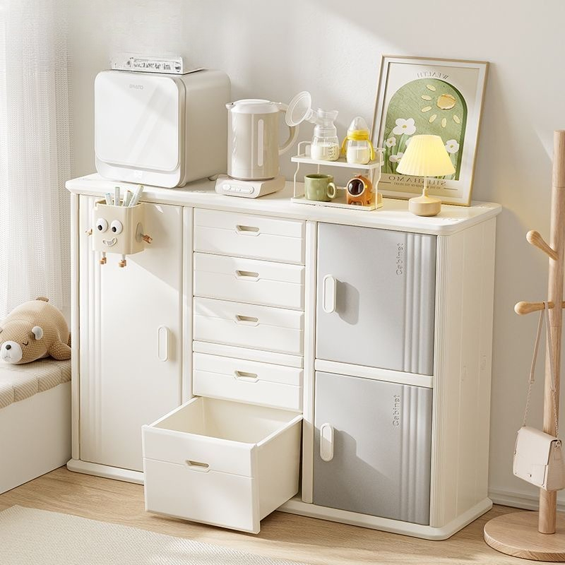 Kids Toys Drawers - Mueble organizador de plástico móvil para