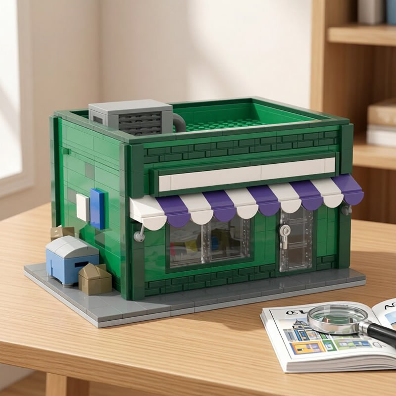 Kids Toys Shop - Bloques de Construcción MOC, Mini Tienda