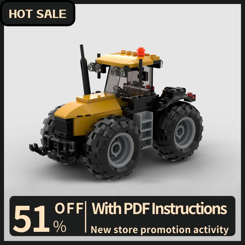 Kids Toys Jcb - Nuevo 153 Uds. Tractor Moc Jcb