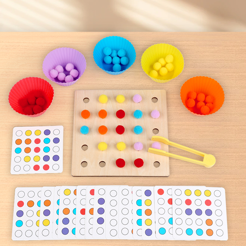 Kid Toys Ads - Juguete de cuentas con Clip de