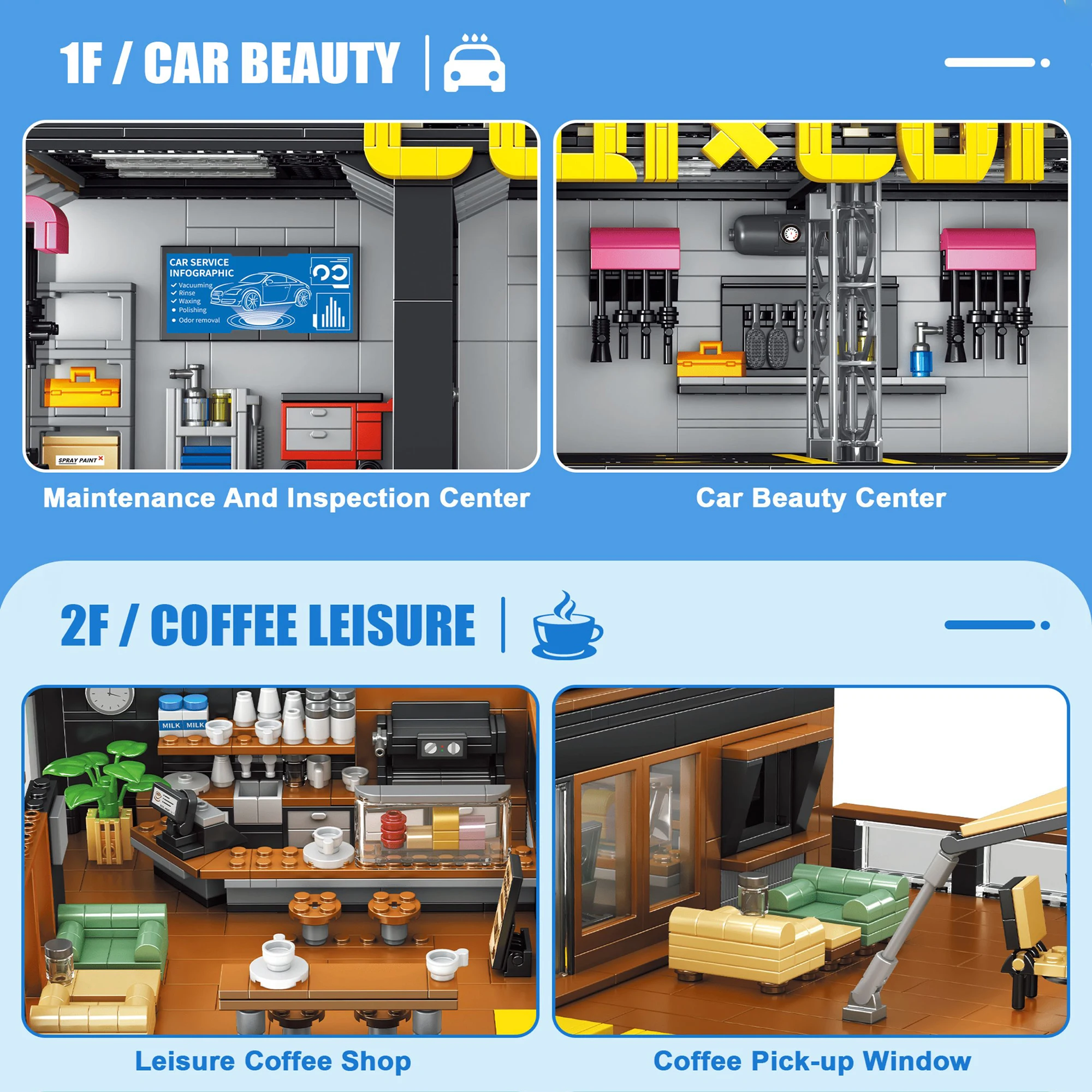 Tienda de reparación de automó - Kids Toys Shop reseña y precio