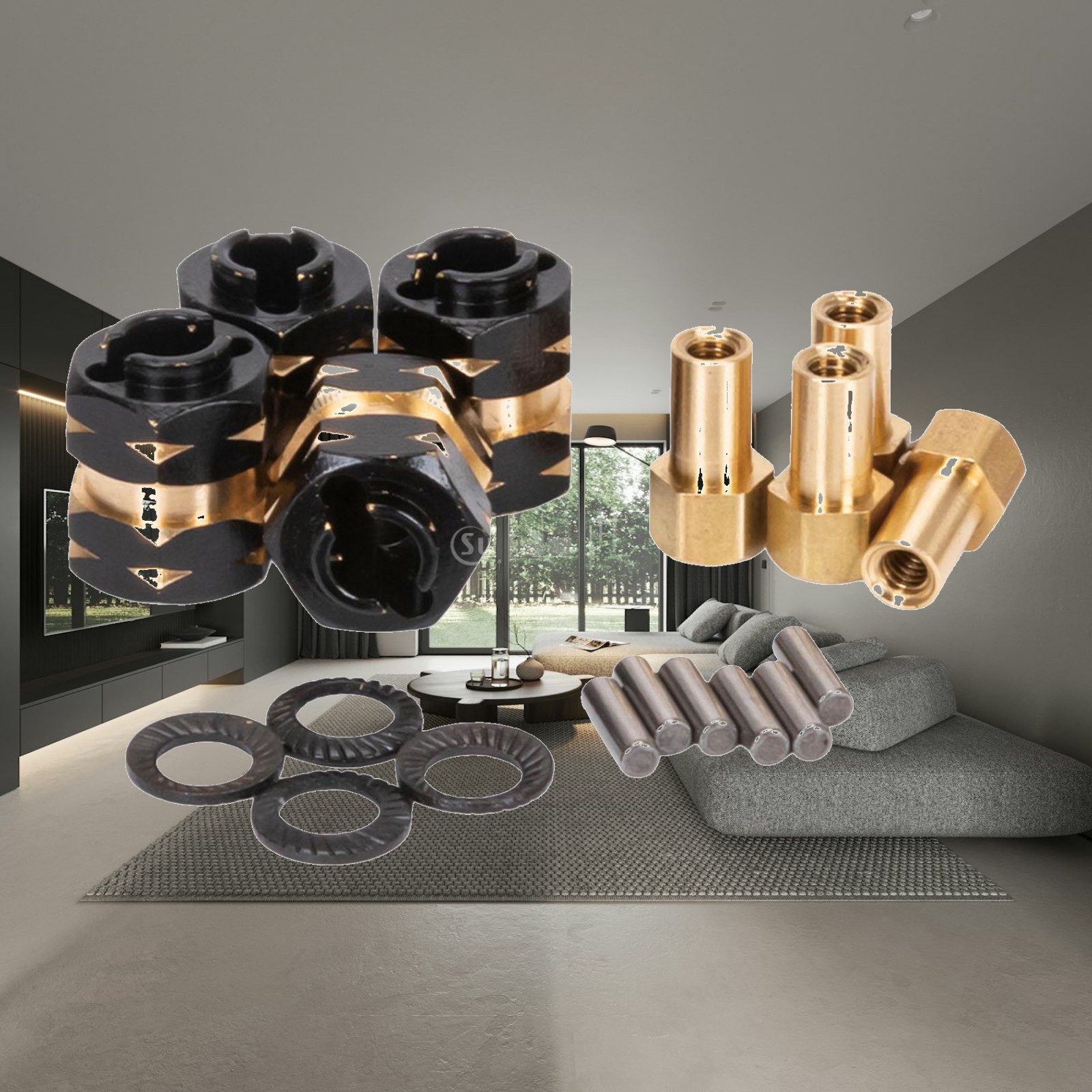 4x Adaptadores Hexagonales de  - Kids Toys In Store reseña y precio