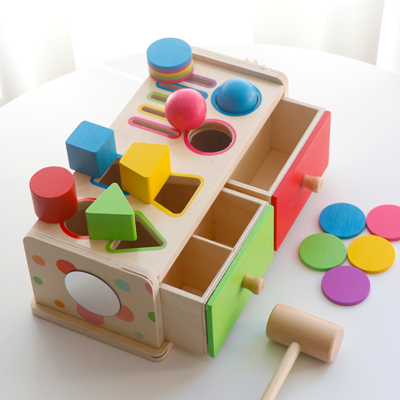 Juguete Montessori de madera p - Kids Toys Drawers reseña y precio