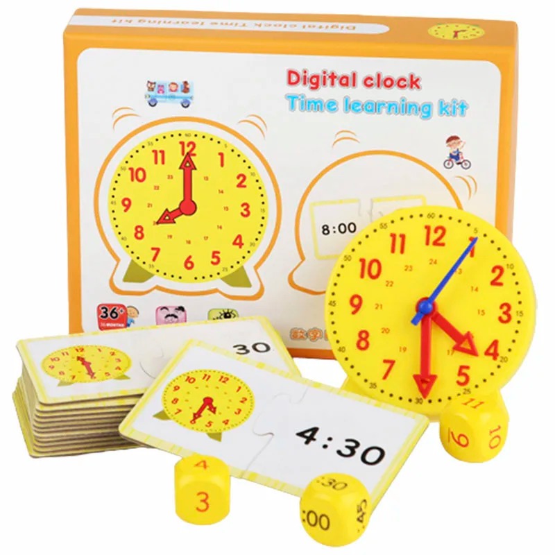 Reloj Montessori para niños, j - Kid Toys Ads reseña y precio