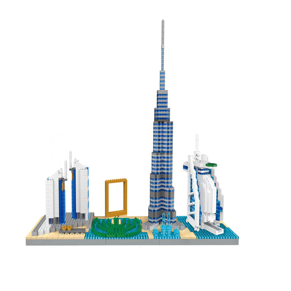 Knew construido Dubai Skyline  - Kids Toys Dubai reseña y precio