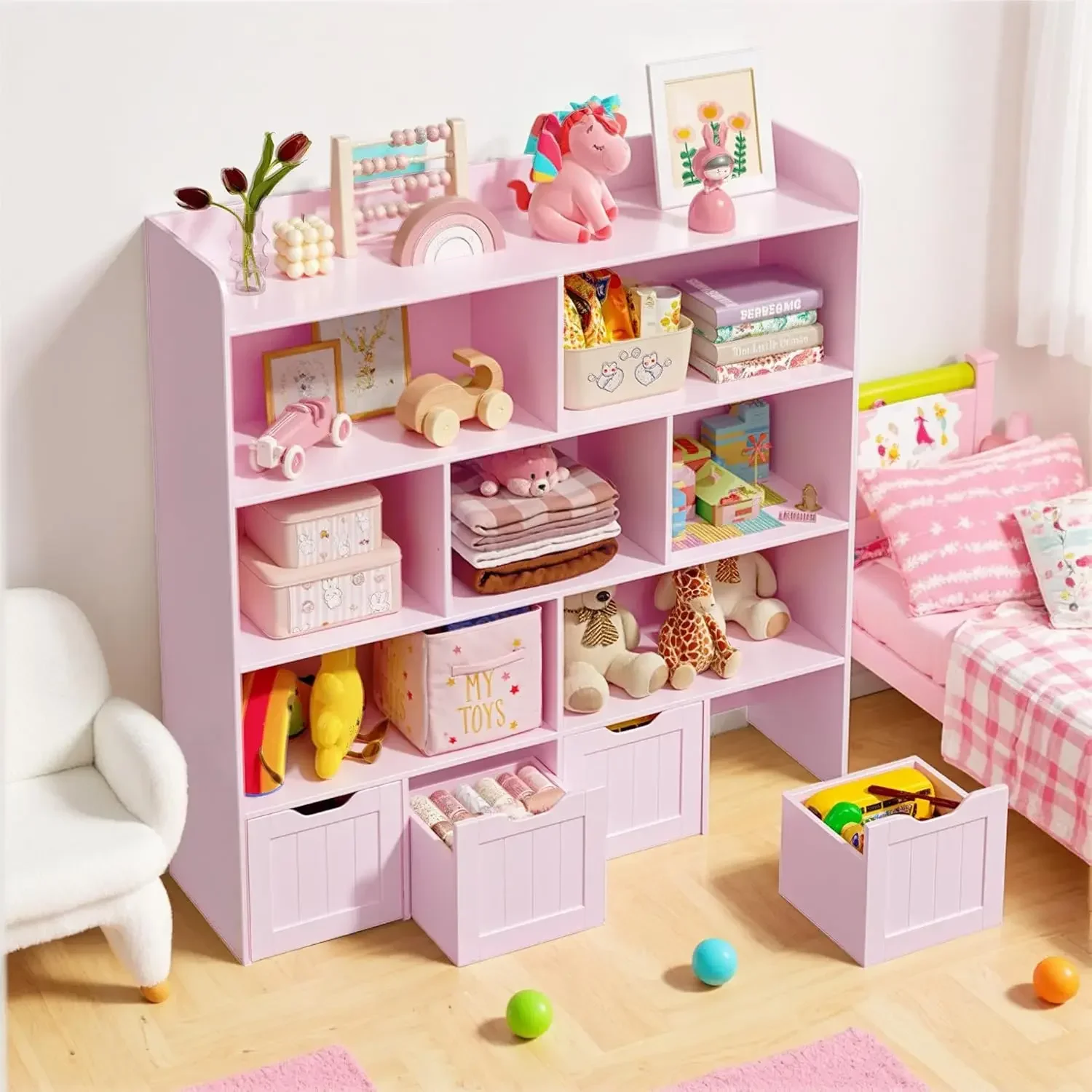 Armario de Almacenamiento de J - Kids Toys Drawers reseña y precio