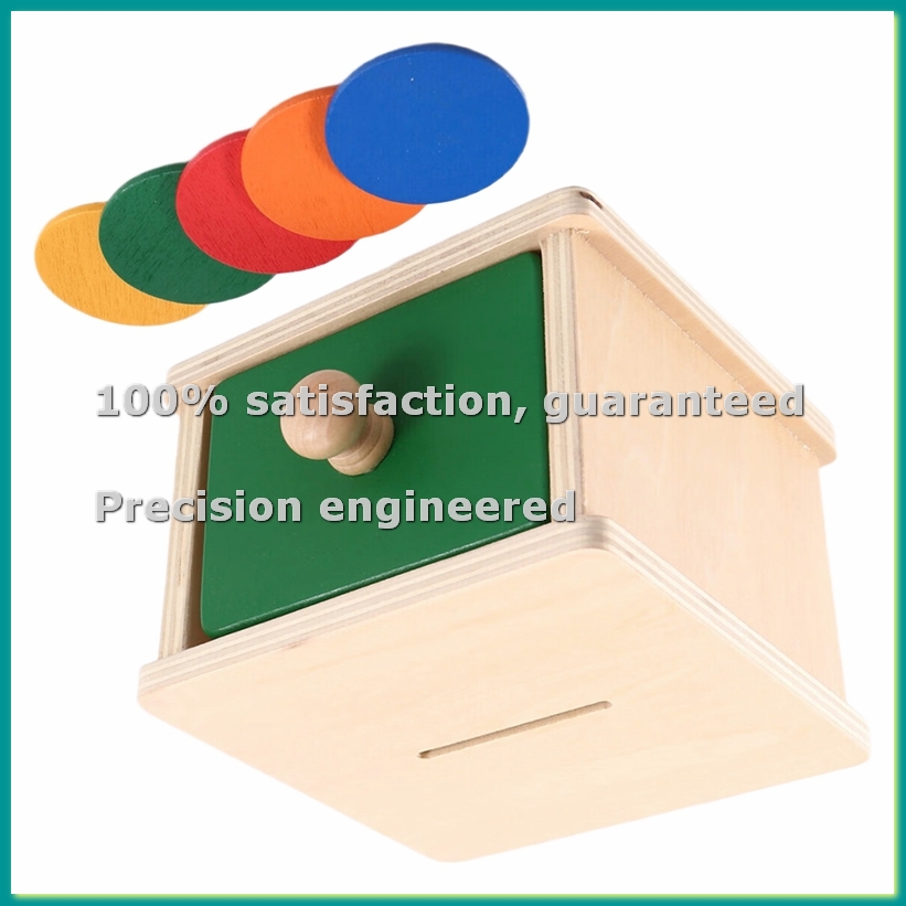 Caja de Monedas de Madera para - Kids Toys Drawers reseña y precio