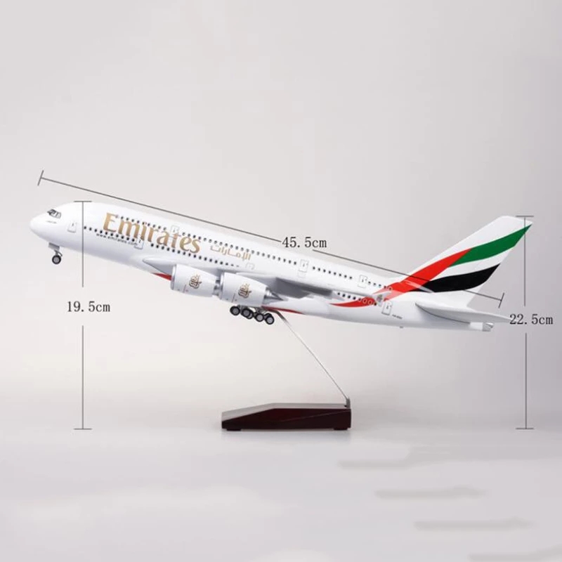 1/160 escala Airbus A380 Emira - Kids Toys Uae reseña y precio