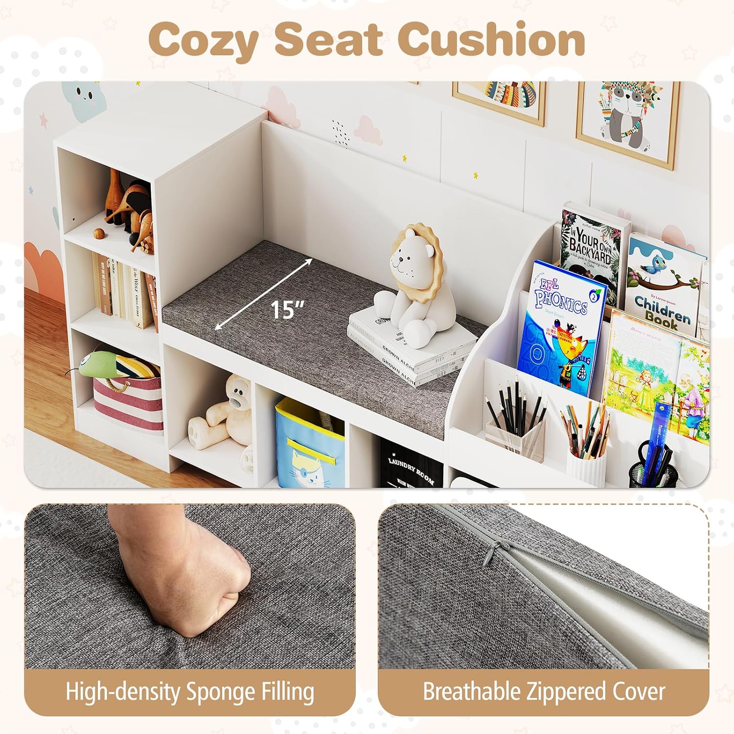 Estantería Infantil con Rincón - Kids Toys Drawers reseña y precio